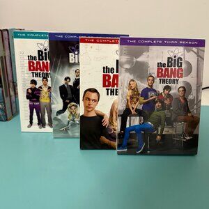 Big Bang Theory Seasons 1, 2, 3 and 4